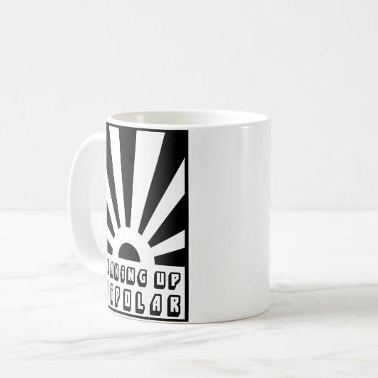 Wakker worden van bipolaire Mok (Voorkant links)