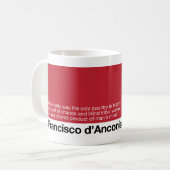 Wakker worden Wereld Atlas d'Anconia 1 Koffiemok (Voorkant links)