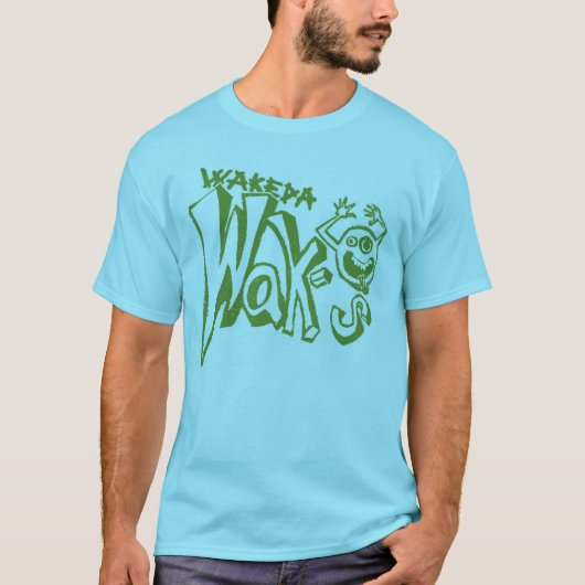 Wako groene inkt t-shirt (Voorkant)