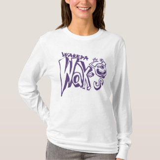 Wako paarse inkt t-shirt
