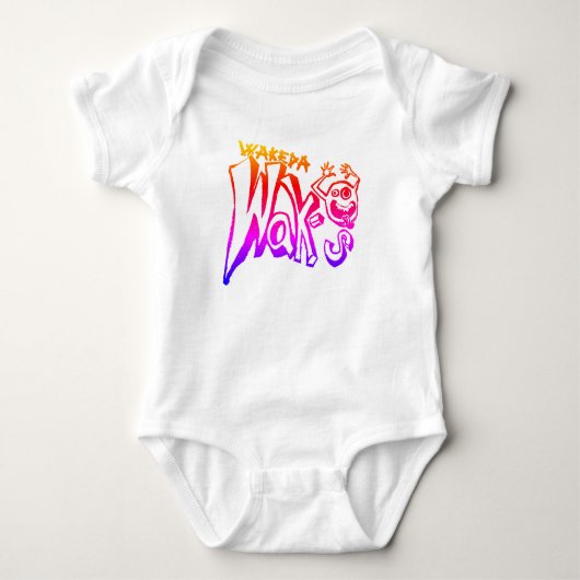 Wako Rainbow-inkt T-shirt (Voorkant)