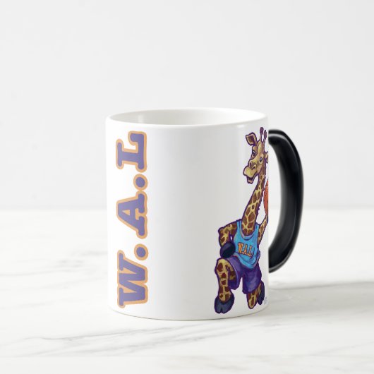 WAL Basketball Magische Mok (Voorkant rechts)