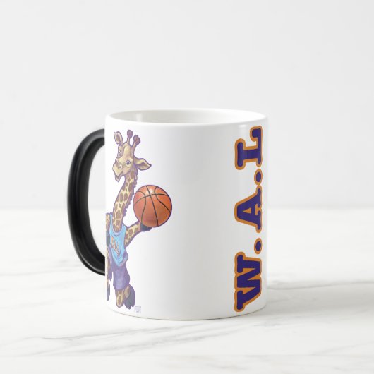 WAL Basketball Magische Mok (Voorkant links)