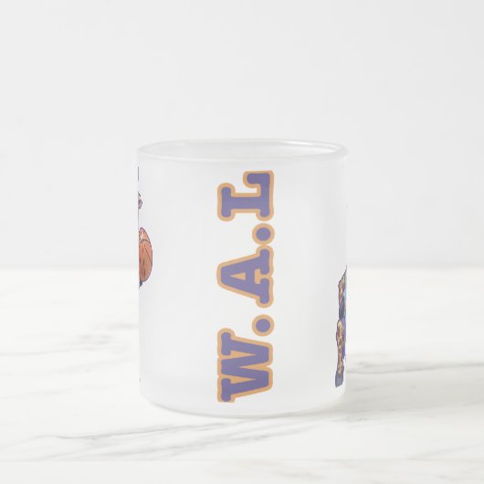 WAL Basketball Matglas Koffiemok (Center)