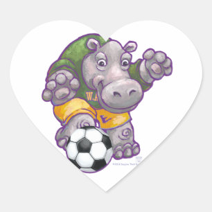 WAL Soccer Hart Sticker