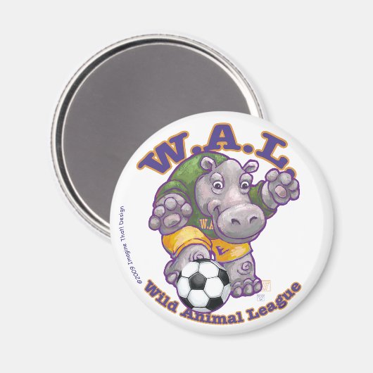 WAL Soccer Magneet (Voorkant / Achterkant)