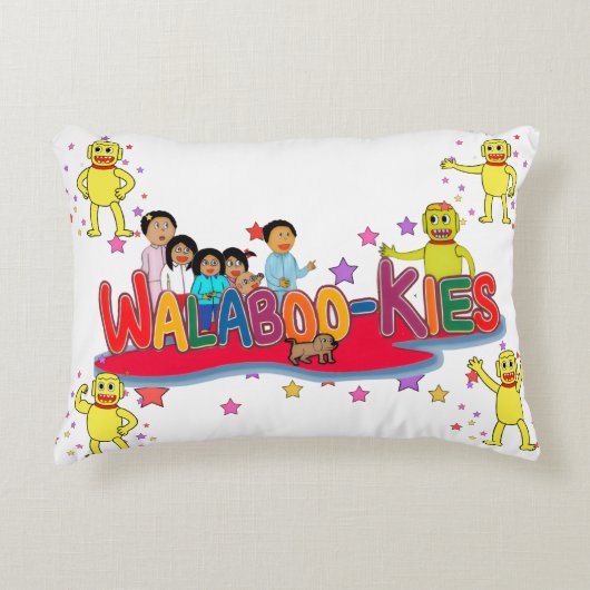 Walabookies Kussen (Voorkant)