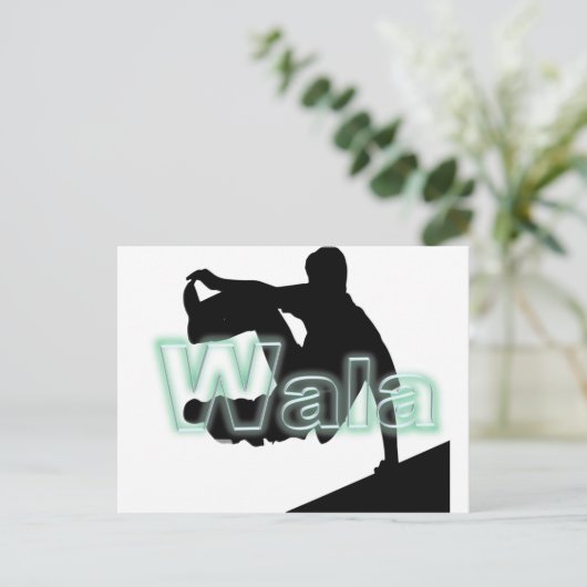 Wala's merk briefkaart (Staand voorkant)