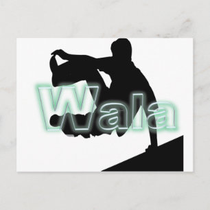Wala's merk briefkaart