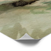 Walberswick Haven Suffolk Kust Kunst Poster (Hoek)