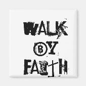 Walby Faith 2 Corinthians 5:7 Magnet (Voorkant)