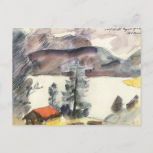 Walchensee door Lovis Corinth Briefkaart