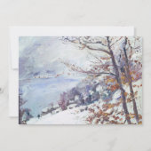 Walchensee in de winter | Lovis Corinth (Voorkant)