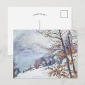 Walchensee in de winter | Lovis Corinth Briefkaart (Voorkant / Achterkant)