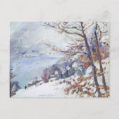 Walchensee in de winter | Lovis Corinth Briefkaart (Voorkant)