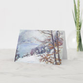 Walchensee in de winter | Lovis Corinth Kaart (Voorkant)