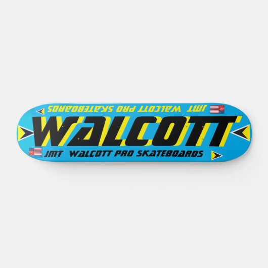 WALCOTT 2 JMT ST LUCIA7 3/4" Skateboard Deck (Horizontaal)