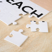 Walcott Beach, Norfolk zeeposter Legpuzzel (Zijkant)