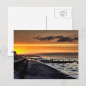 Walcott promenade zonsondergang briefkaart (Voorkant / Achterkant)
