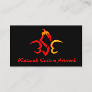 Walczak Custom Artwork Visitekaartje