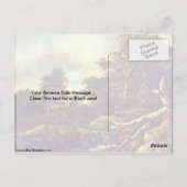 Wald by Jacob Isaackszoon Van Ruisdael Briefkaart (Achterkant)