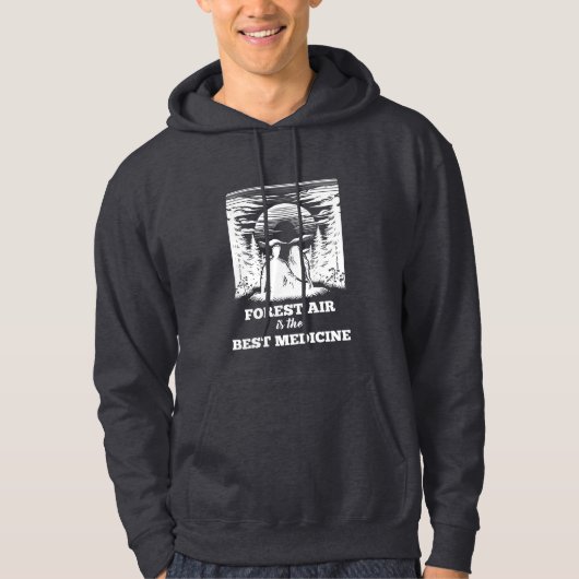 Wald-Spruch Design Hoodie (Voorkant)