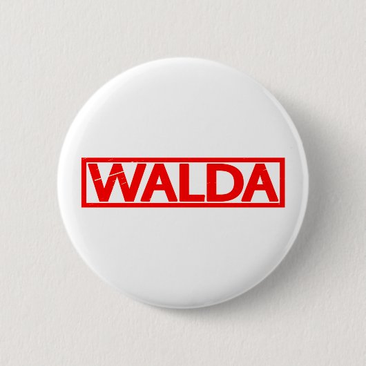 Walda Stamp Ronde Button 5,7 Cm (Voorkant)