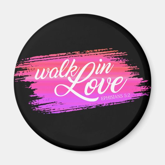 Walde in Love Bible Quote Valentijn | Magneet (Voorkant)
