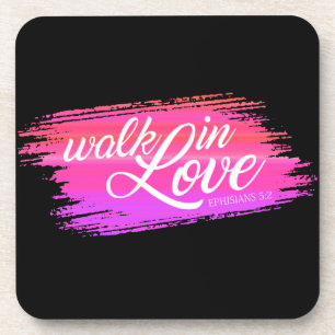 Walde in Love Bible Quote Valentijn   ONDERZETTER