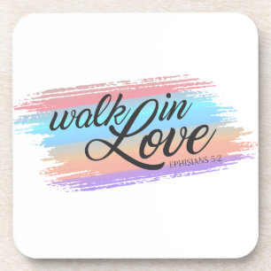 Walde in Love Bible Quote Valentijn   ONDERZETTER