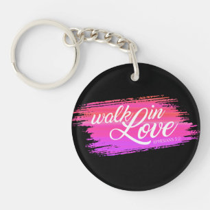 Walde in Love Bible Quote Valentijn   Sleutelhange Sleutelhanger