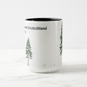 Waldeinsamkeit Natuurliefhebber Gepersonaliseerd Mok (Midden)