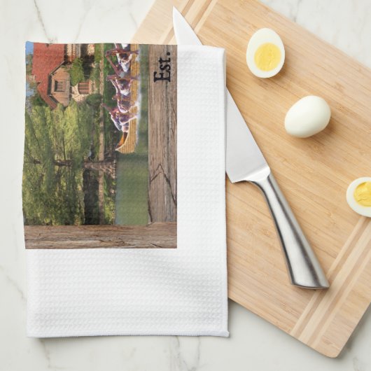 Waldemar Dining Hall Kitchen Towel Theedoek (Quarter Fold)