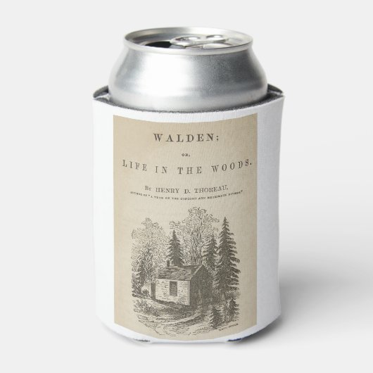 Walden  Book Hoesje Blikjeskoeler (Blikje Voorkant)