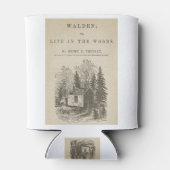 Walden Book Hoesje Blikjeskoeler (Achterkant)