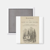 Walden  Book Hoesje Magneet (Voorkant / Achterkant)