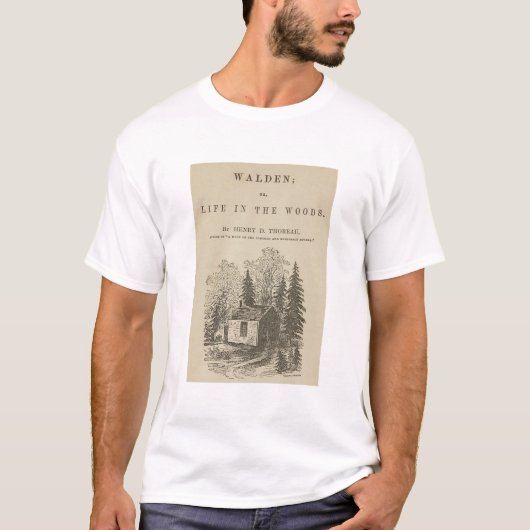 Walden  Book Hoesje T-shirt (Voorkant)