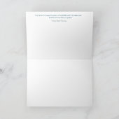 Walden Bossen Project Boerderij Feestdagen Kaart (Binnen)