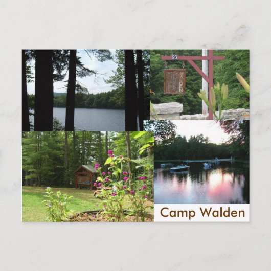 walden briefpapier briefkaart (Voorkant)