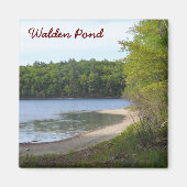 Walden Pond, Concord, MA Magneet (Voorkant)
