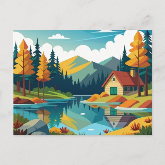 Walden Pond Concord, Massachusetts Briefkaart (Voorkant)
