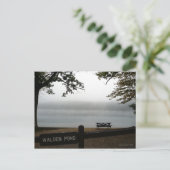 Walden Pond denkbeeldige postkaart (Staand voorkant)