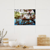 Walden Pond door Autumn Leaves Poster (Keuken)
