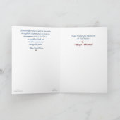 Walden Pond Feestdagen Kaart (Binnen)