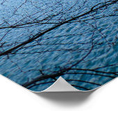 Walden Pond in de Herfst Poster (Hoek)