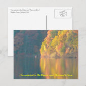 Walden Pond-kaart Briefkaart (Voorkant / Achterkant)