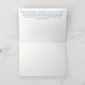 Walden Pond met een citaat van Henry D. Thoreau: Kaart (Binnen)