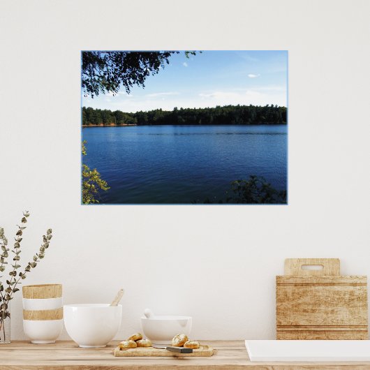 Walden Pond Print (Keuken)