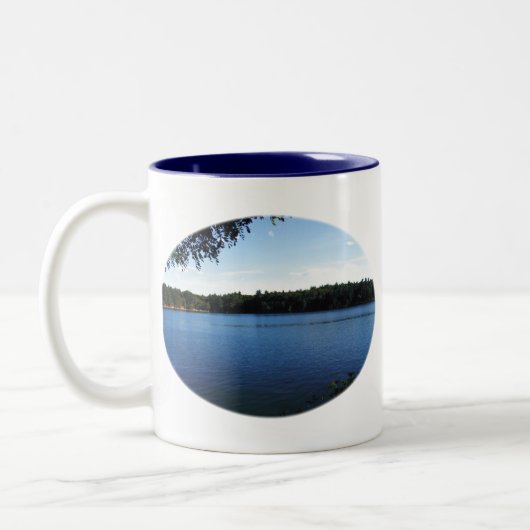 Walden Pond Tweekleurige Koffiemok (Links)