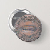 Walden Royal Arch Masonic Button (Voorkant /achterkant)
